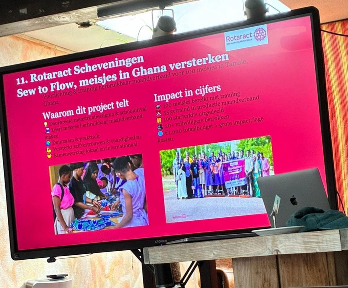 Sew to Flow Wins Best Social Project!